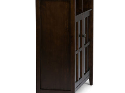 Warm Shaker - Handcrafted Medium Storage Media Cabinet