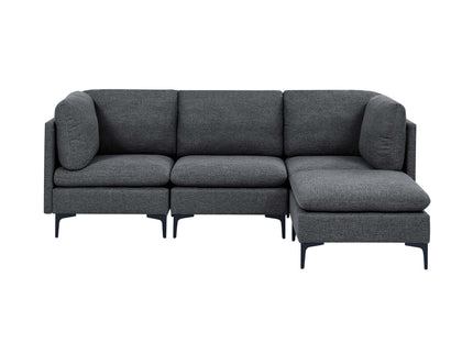 Upholstered Modular Sectional & Tall Legs