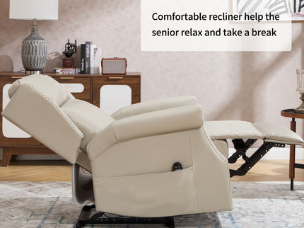 Manual Recliner Chair With Heavy Duty Motion Mechanism, 8 Vibrating Nodes And 3 Massage Modes For Living Room