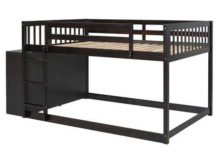 Bunk Bed With 4 Drawers And 3 Shelves