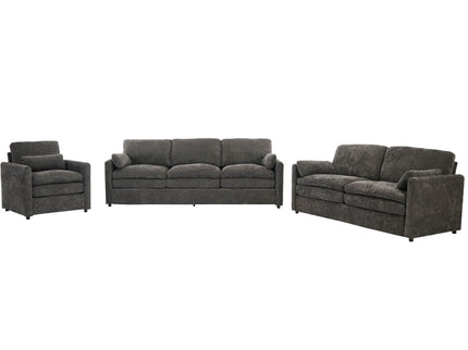 Cozy Upholstered Sofa Set For Living Room