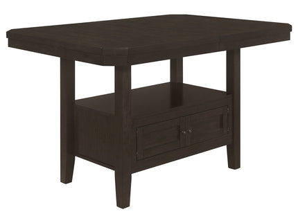 Prentiss - Extension Counter Dining Table - Cappuccino