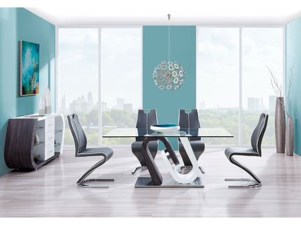 Anne - Buffet - White / Gray