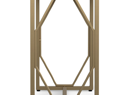 Selma - Handcrafted Metal And Wood Accent Table