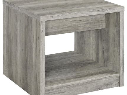 Nuberg - 2 Piece And End Table Set With Storage Drawers - Gray