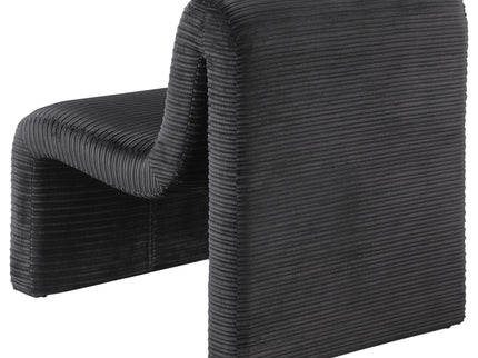 Winne - Curved Armless Accent Chair
