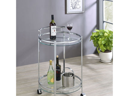Osborne - Bar Cart - Chrome