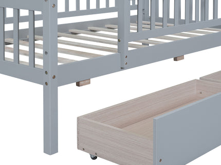 Multifunctional Wooden Daybed Bed