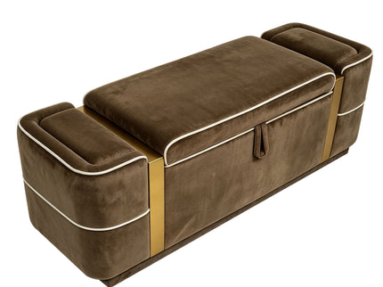 Storage Bench Upholstered Ottoman Bed End Bench With Lift Top Storage