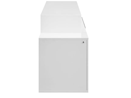 Kerry - Entertainment Unit With Speaker And LED Lighting - White