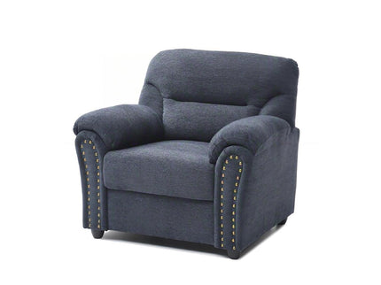 Hamilton - Chair With Hand Applied Nailhead Trim And Pillow Top Arm Cushions