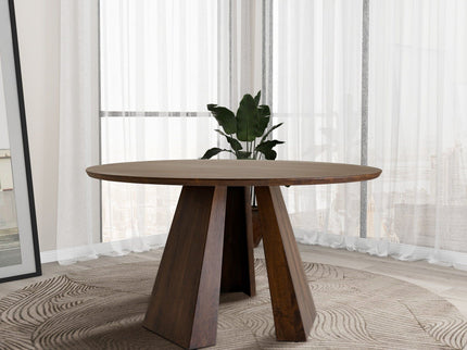 Bolton - Round Dining Table - Walnut