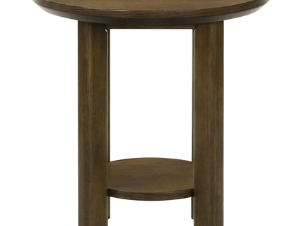Crispin - Round Table With Lower Shelf