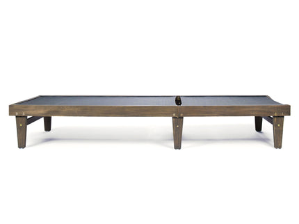 Summerland Chaise Lounge Dark Mesh Outdoor Seating - Dark Gray
