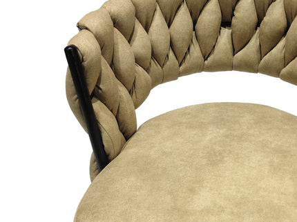 Bar Stool 360 Swivel With Back Footrest