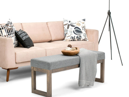 Milltown - Upholstered Ottoman Bench
