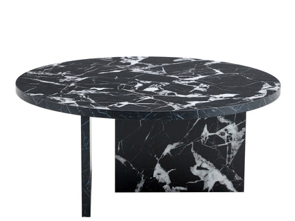 Versatile Round Coffee Table For Various Interior Styles