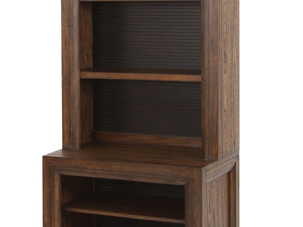 Bookcase Pier, 2 Tone - Brown
