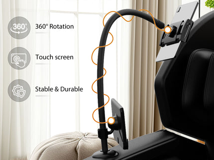 Zero Gravity Massage Chair Recliner, 10 Massage Heads And Full Body Air Pressure - Black