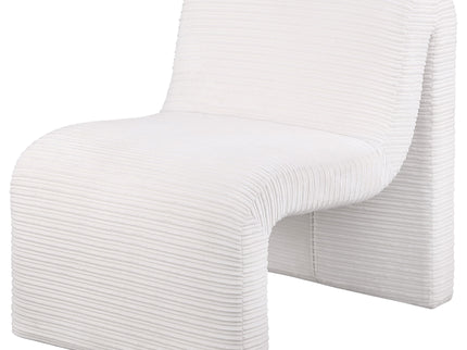 Winne - Curved Armless Accent Chair