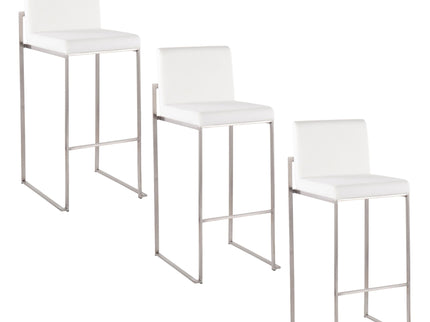 Fuji - Contemporary And Modern Elegance High Back Barstool