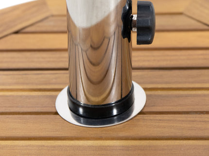 Ralph - Round Umbrella Base - Teak