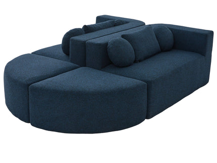 Boneless - Couch Modular Sectional Sofa With Deep Seating And Curved Design