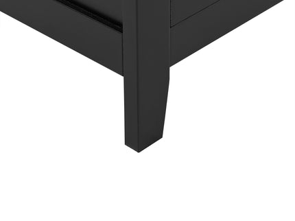 Elegant Bathroom Floor Storage Cabinet With 4 Doors, Adjustable Shelves