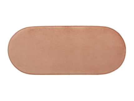 Serena - Contemporary Design Oval Storage Bench Ottoman