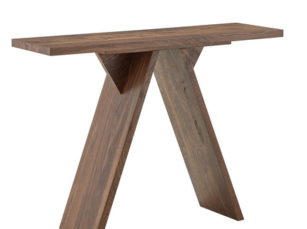 Console Table With V - Shaped Base
