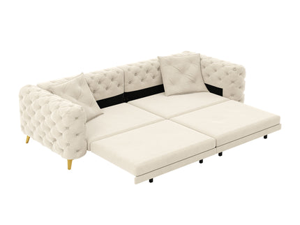 3-In-1 Convertible Sleeper Sofa