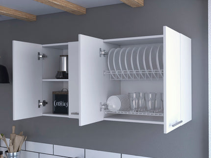 Kitchen Cabinet Durham Four Doors - White