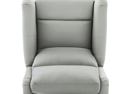Manual Recliner Swivel Rocking Chair With 8 Point Massage And Heating