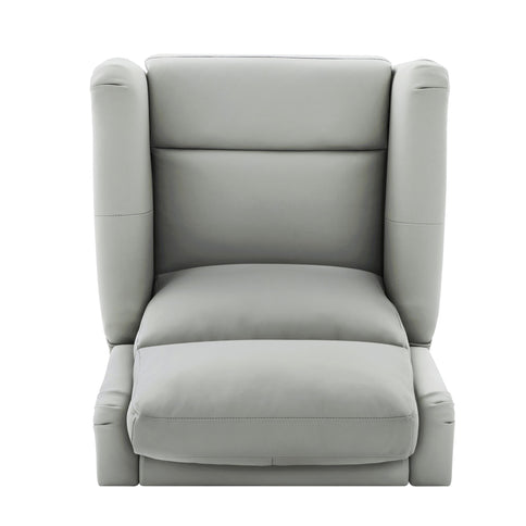 Manual Recliner Swivel Rocking Chair With 8 Point Massage And Heating
