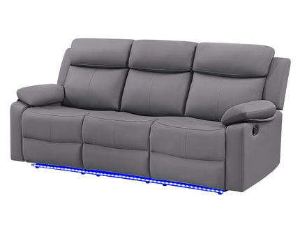Blanche - Reclining Sofa With LED Lights