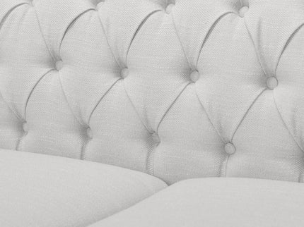 Chesterfield Style 3 Seater Sofa With Deep Button Tufting