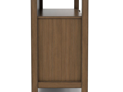 Redmond - Tall TV Media Stand - Rustic Natural Aged Brown