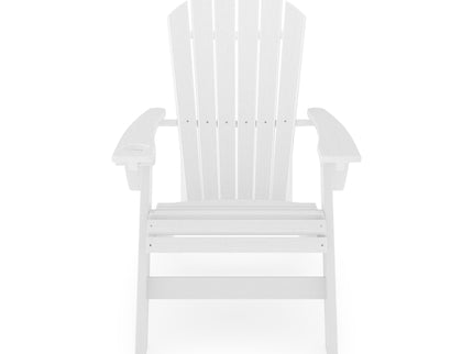Adirondack Chair Sturdy HDPE Poly Lumber For Poolside, Patio, And Garden Relaxation