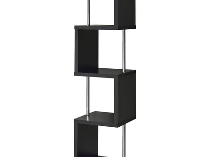 4 Tier Bookcase With Accents
