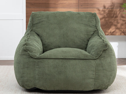 Comfy Bean Bag Chair With Filler, Fluffy And Cozy Seating