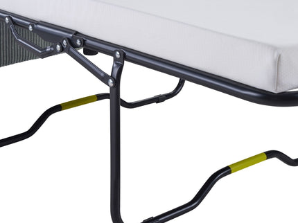 Sleeper Sofa With Foldable Mattress, USB Ports, Side Table & Storage Pocket