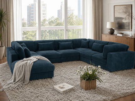 Upholstered Modular Sectional & Custom Configuration