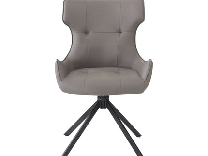 Damita - Side Chair With Swivel (Set of 2) - Camel