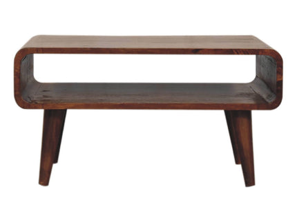 Solid Wood Open Media Unit