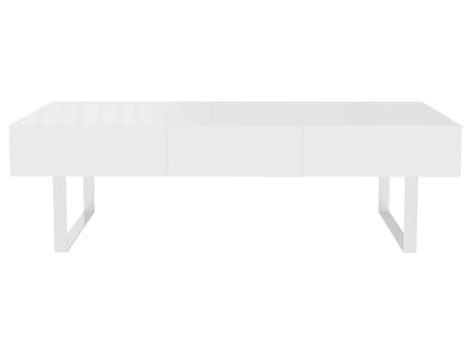 Rectangular Coffee Table With Hidden Storage