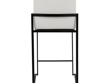 Fuji - Contemporary Modern Elegance, High Back Counter Stool
