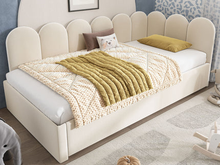 Upholstered Daybed With Pull-Out Bed