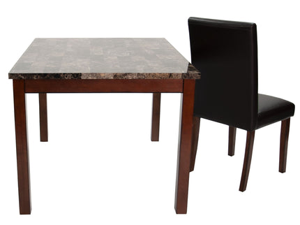 Dining Table With 4 Upholstered Side Chairs