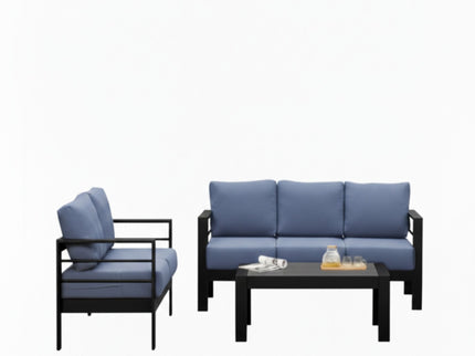 Outdoor Patio Set, All-Weather, Thick Cushions