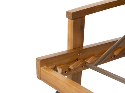 Jason - Chaise Lounge Adjustable Acacia Wood Outdoor Furniture